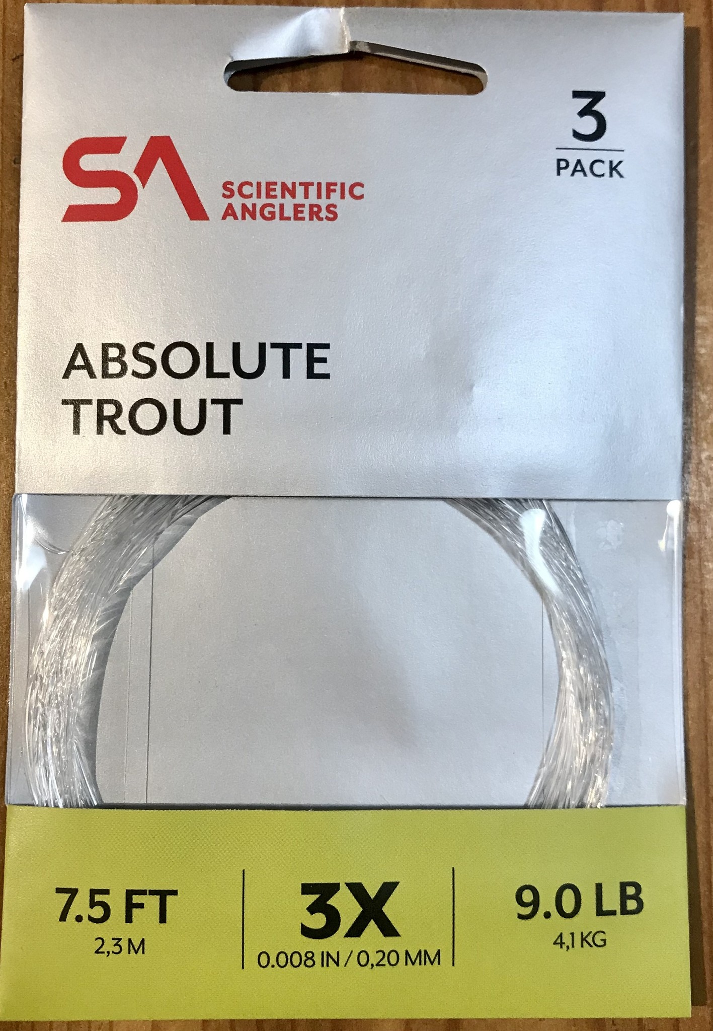 Scientific Anglers Absolute Trout Leader - Sunrise Fly Shop